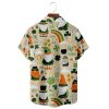 St Patricks Day Shamrock Hawaiian Shirt