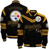 Steelers Football Unisex Varsity Jacket 1