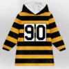 Steelers Watt 90 Blanket Hoodie 1