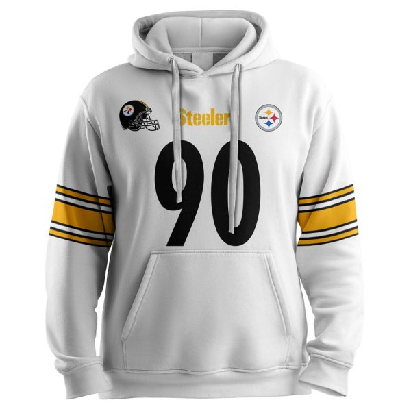 Steelers Watt 90 Football Unisex Hoodie 2