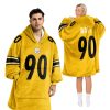 Steelers Watt Football Unisex Blanket Hoodie