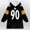 Steelers Watt Football Unisex Blanket Hoodie 5