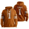 Longhorns 1 Football Football Unisex Hoodie