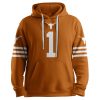 Longhorns 1 Football Football Unisex Hoodie