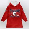 Texans AFC South Champs Football Unisex Blanket Hoodie 1