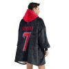 Texans Captain Stroud 7 Football Unisex Blanket Hoodie 4