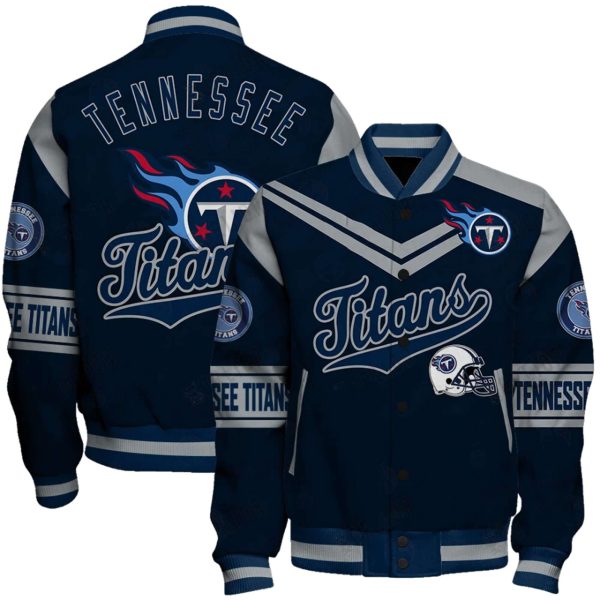 Titans Football Unisex Varsity Jacket 1