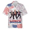 Trump Dancing Merica Hawaii Shirt