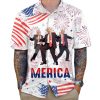 Trump Dancing Merica Hawaii Shirt