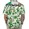 Trump Dancing Patricks Day Hawaiian Shirt