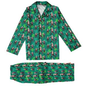 Trump Dancing St Patricks Day Pajamas Set 1