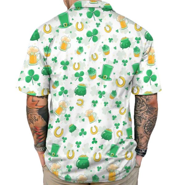 Trump Hooligan St Patricks Day Hawaiian Shirt