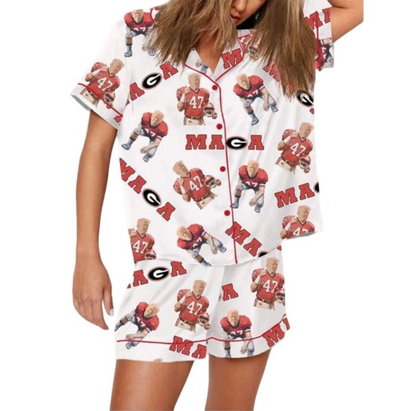 Trump MAGA Bulldogs Pajama Set