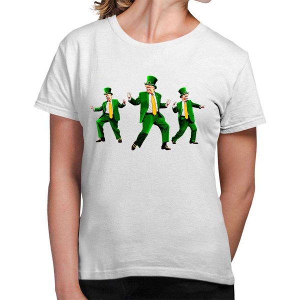 Trump Patricks Day Dancing Shirt