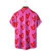 Valentines Day Heart Casual Hawaiian Shirt