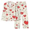 Valentines Day Heart Pajamas Set 1