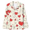 Valentines Day Heart Pajamas Set 2