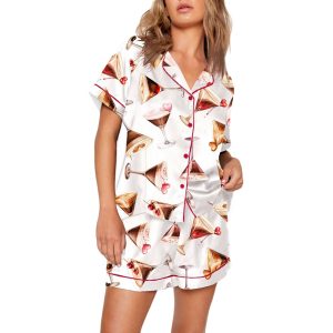 Valentines Espresso Martini Pajama Set 1