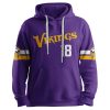 Vikings Jeffersun 18 Football Unisex Hoodie 2