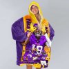 Vikings Jeffersun Football Unisex Blanket Hoodie