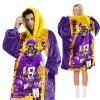 Vikings Jeffersun Football Unisex Blanket Hoodie 2