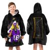 Vikings Justin Jeffersun Football Unisex Blanket Hoodie