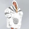 Vikings Winter Warrior Football Unisex Blanket Hoodie 3