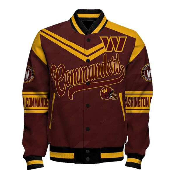 Washington Football Unisex Varsity Jacket 2