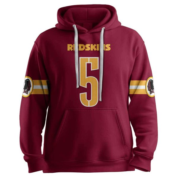 Washington Redskins 5 Daniels Football Unisex Hoodie 2