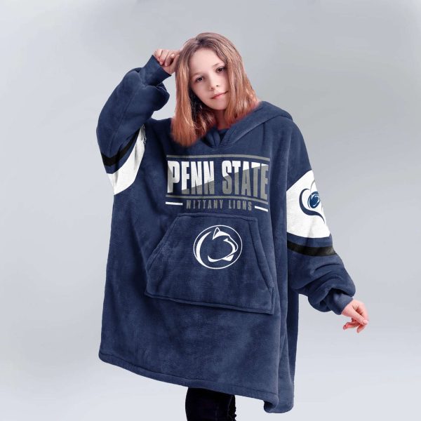 We Are Spenn State Football Unisex Blanket Hoodie 5