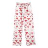 Women Heart Valentines Day Pajamas Set