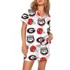 Womens Bulldogs Pajama Set 1