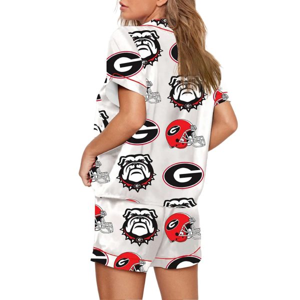 Womens Bulldogs Pajama Set 2