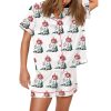 Womens Bulldogs Trump Football Pajama Set