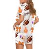 Womens Clemson Football Pajama Set 2