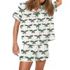 Womens Eagles Football Pajama Set