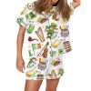 Womens St Patricks Day Pajama Set