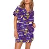 Womens Vikings Football Pajama Set 1