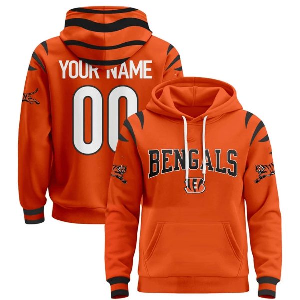 Bengals Football Custom Pullover Hoodie 1