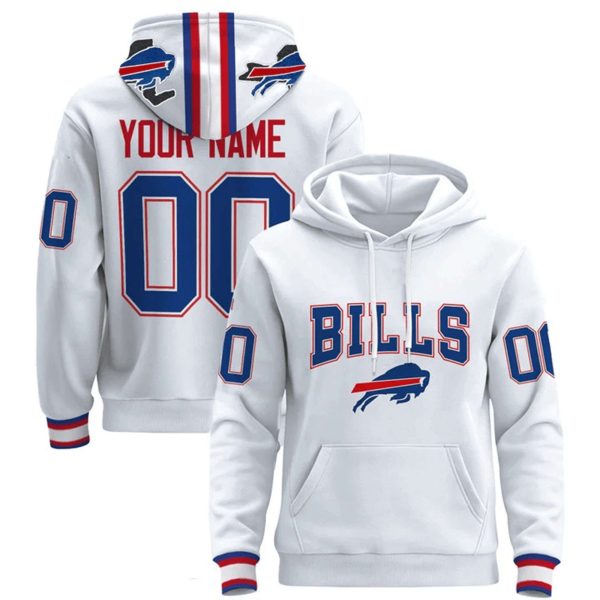 Bills Football Custom Pullover Hoodie 1