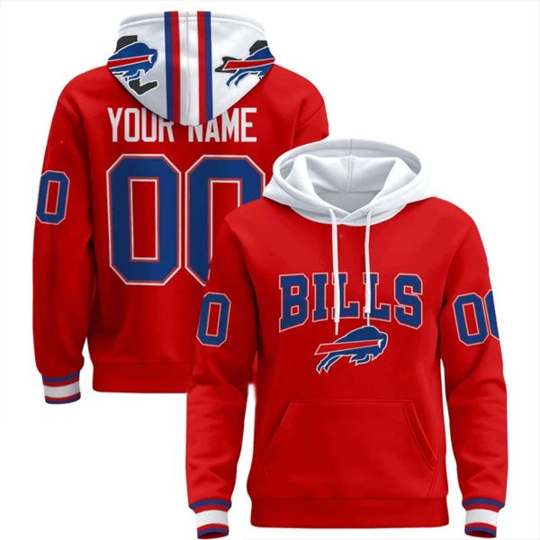 Bills Football Custom Pullover Hoodie 2