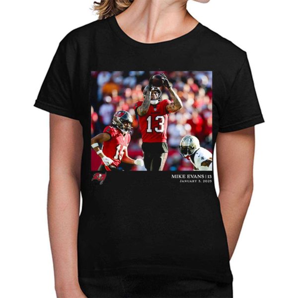 Buccaneers Mike Evans 13 January 2025 Shirt