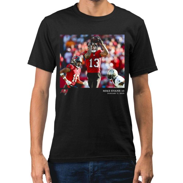 Buccaneers Mike Evans 13 January 2025 Shirt