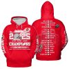 Buckeyes 2025 Rose Bowl Game Champions Hoodie