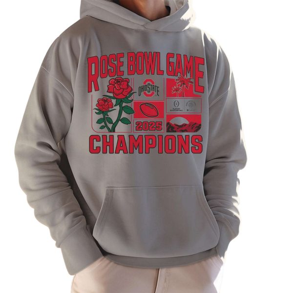 Buckeyes 2025 Rose Bowl Game Champions Shirt