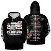 Buckeyes Rose Bowl Game Champions 2025 Hoodie