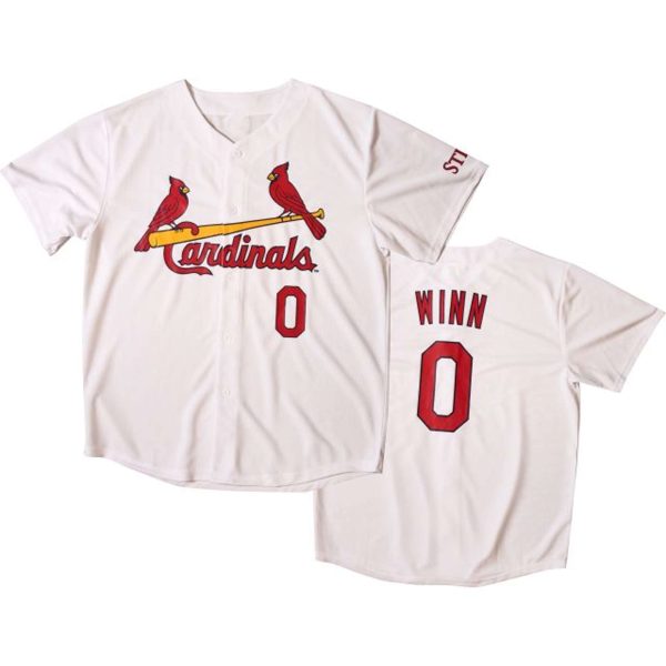 Cardinals Replica Masyn Winn Home White Jersey Giveaway 2025