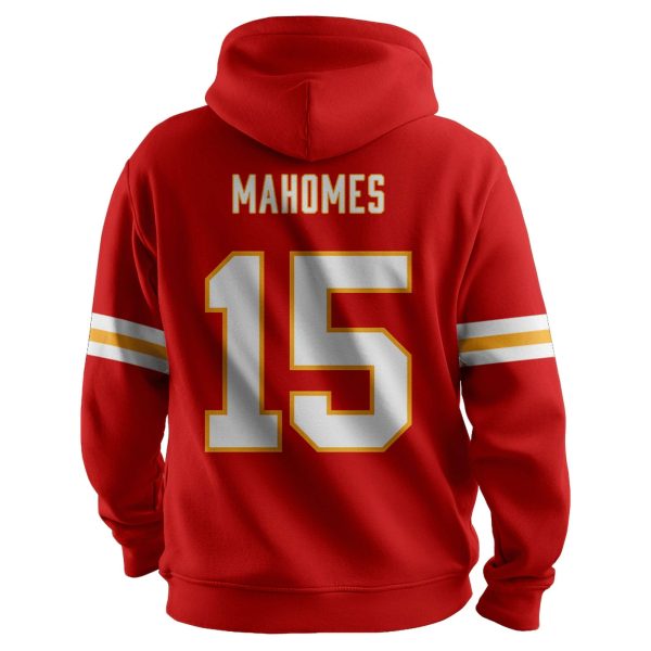 Chief 15 Maliomes Football Unisex Hoodie