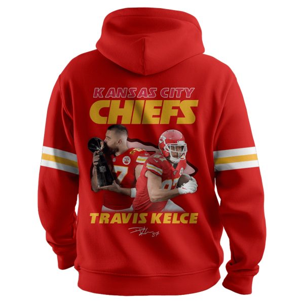 Chief 87 Kelce Football Unisex Hoodie