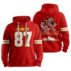 Chief Travis Kelce 87 Football Unisex Hoodie 1